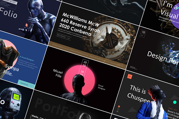 高质量作品集封面合集（含封面素材、字体包和作品集封面原始文档）